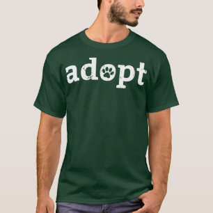 T-shirt Ne pas acheter Adopter Sauver la vie Secourir Anim