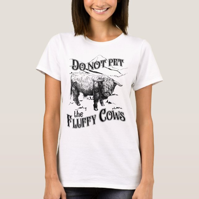 T-shirt Ne Pas Atteindre Le Parc National Des Bisons Des V (Devant)