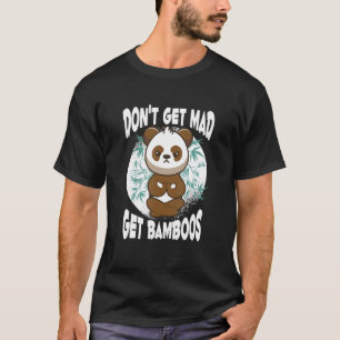 T-shirt Ne pas avoir mangé faire faire le panda de méditat