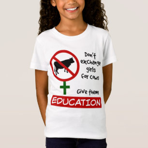 T-Shirt Ne pas échanger des filles contre des vaches, leur