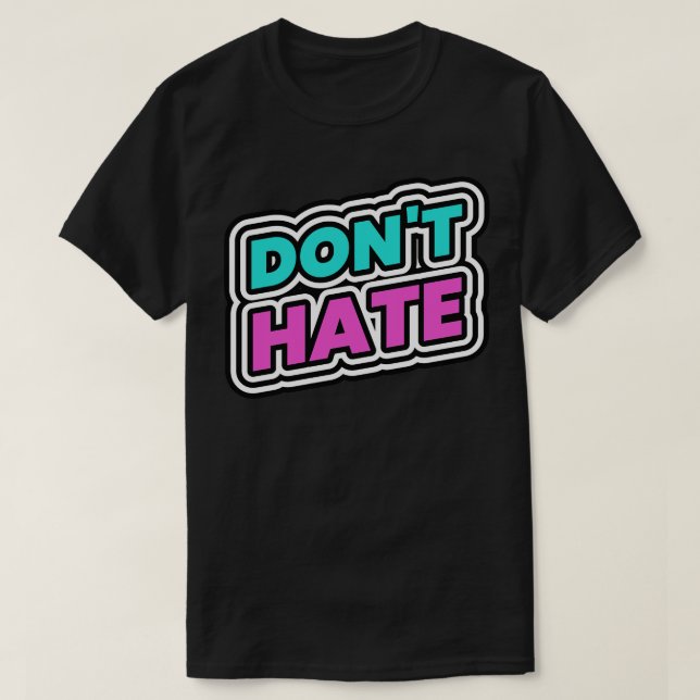 T-shirt Ne pas haïr les haïteurs (Design devant)