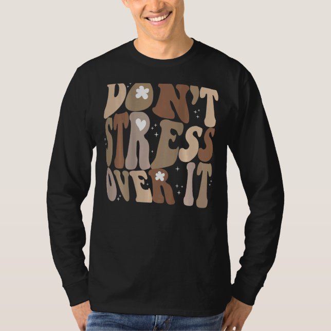 T-shirt Ne pas insister sur la citation tendance esthétiqu (Devant)