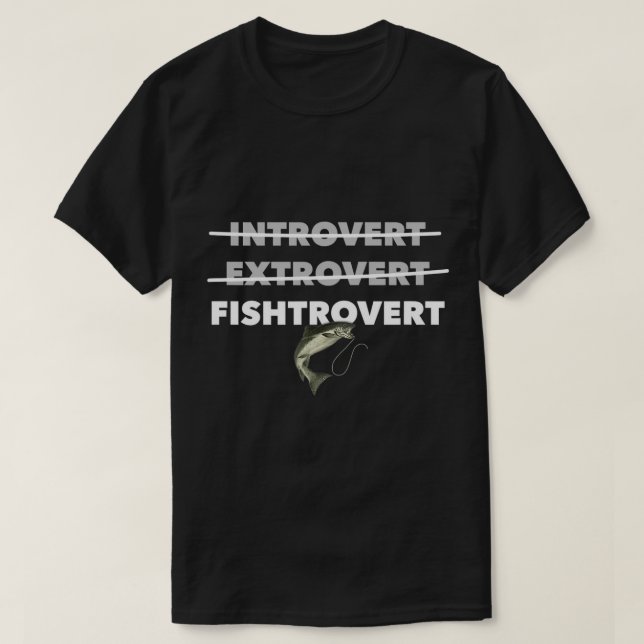 T-shirt Ne Pas Introvertir Ni Extroverser Juste Préférer L (Design devant)