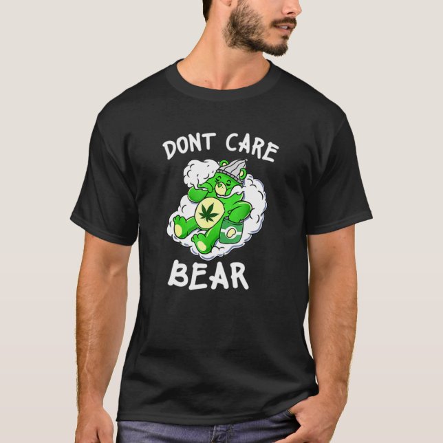 T-shirt Ne Pas S'Occuper Mignonne Ours Pour Weight (Devant)