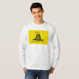 T-shirt Ne pas taper sur le drapeau de Me Gadsden