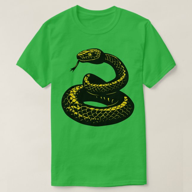 T-shirt Ne Pas Tourner Sur Moi Snake (Design devant)