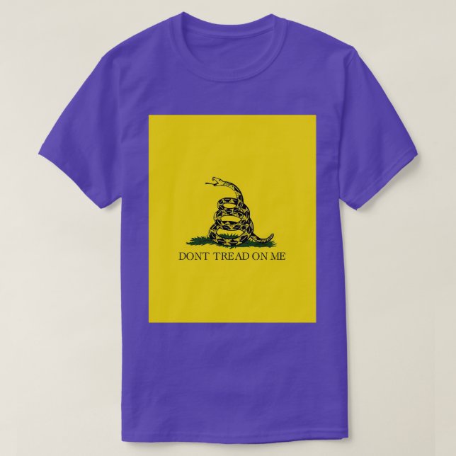 T-shirt Ne Pas Tourner Sur Moi Style Libertarien Graphisme (Design devant)
