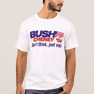 T-shirt Ne pensez pas, voter juste !