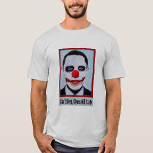 T-shirt Ne peut pas dormir clown d'Obama