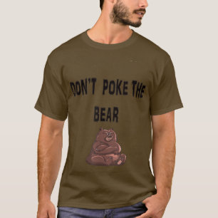 T-shirt Ne Poke pas maman Pappa Ours drôle Maman Papa Nouv