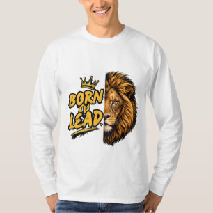 T-shirt né pour diriger Lion