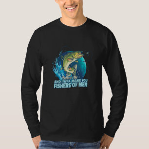 T-shirt Né Pour Être Une Légende De Pêche Citation Pour Fi