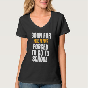 T-shirt Né Pour Kite Flying