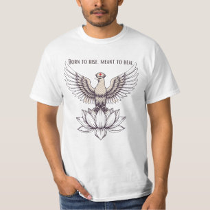 T-shirt Né pour se lever, destiné à guérir - Infirmière in
