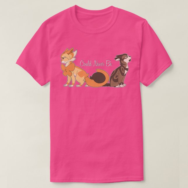 T-shirt Ne pourrait jamais être Blixemi Leafpool amp Mothi (Design devant)