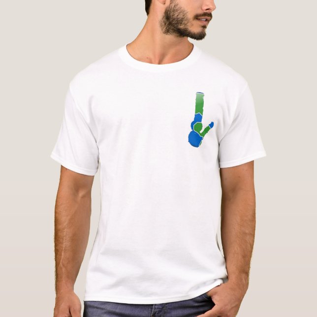 T-shirt "Ne pouvons pas nous tous juste Coup-UN-Bong ?" (Devant)