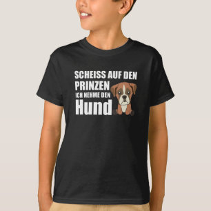 T-shirt Ne prenez pas le Prince Je prendrai le boxeur