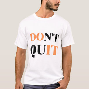 T-shirt Ne quittez pas