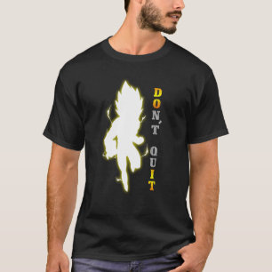 T-shirt Ne quittez pas Motivational devis fitness et gym