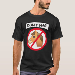 T-shirt Ne Râlez Pas  Blague Écuries D'équitation Équestre