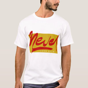 T-shirt Ne Regarde Jamais En Arrière Graffiti Urbain de Mo