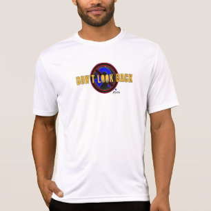 T-shirt Ne regarde pas en arrière Christian Funny