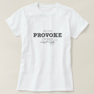 T-shirt Ne rendez pas les dames de déjeuner folles !