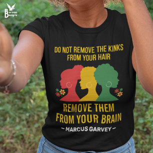 T-shirt NE RETIREZ PAS LES ROCHERS DE VOTRE GARvey CHEVEUX