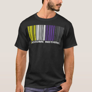 T-shirt Ne rien supposer Pro Non-Binaire Égalité des genre