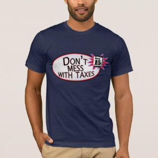 T-shirt Ne salissez pas avec des impôts