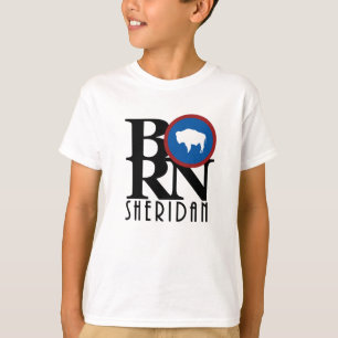 T-shirt NÉ Sheridan Wyoming