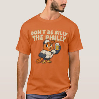 T-shirt Ne sois pas idiot, le baseball de Philly