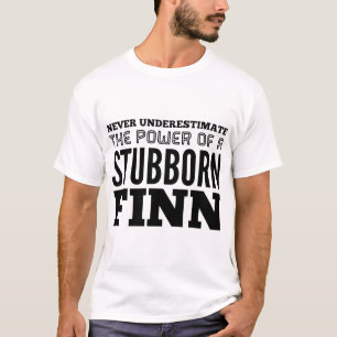 T-shirt ne sous-estimez jamais la puissance du gir têtu d