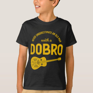 T-shirt Ne Sous-Estimez Jamais Le Vieux Homme Bluegrass Mu