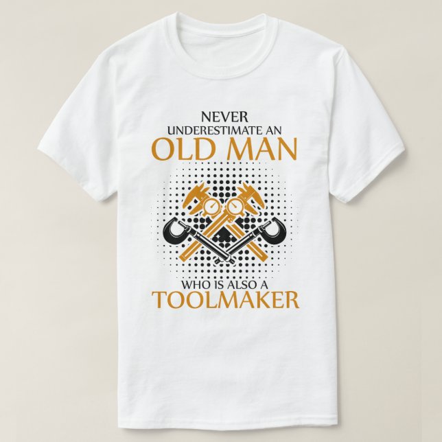 T-shirt Ne sous-estimez jamais un outil (Design devant)