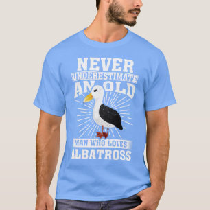 T-shirt Ne Sous-Estimez Jamais Un Vieux Homme Qui Aime L'A