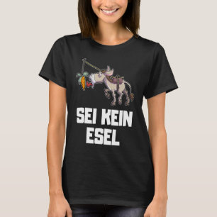 T-shirt Ne soyez pas un âne finance bourse tra