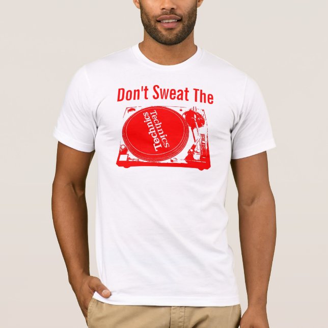 T-shirt Ne suez pas les techniques (Devant)