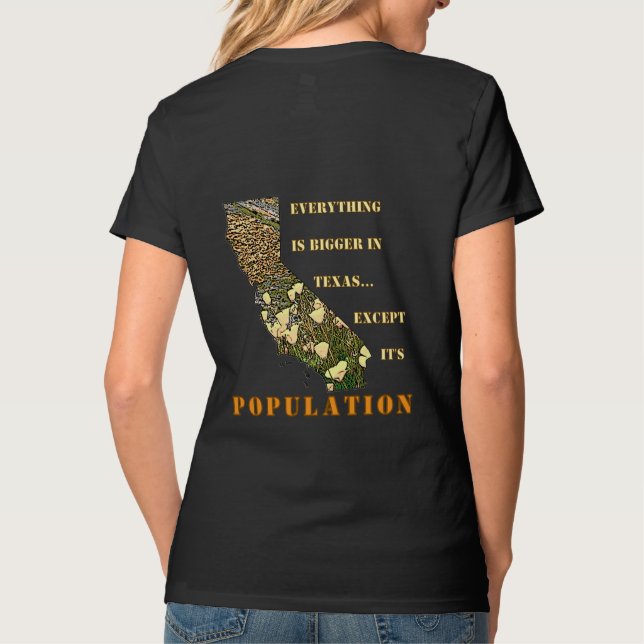 T-shirt Ne te lâche pas, vote de Californie ! (Dos)