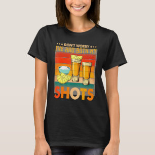T-shirt Ne T'Inquiète Pas J'Ai Eu Les Deux Tirs T-