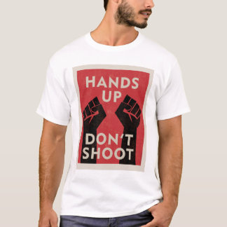 T-shirt Ne tirez pas - La vie noire est importante -