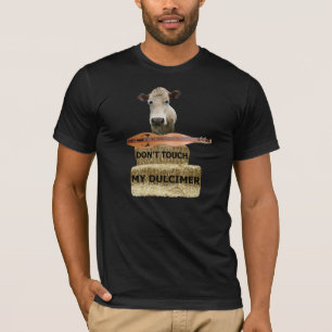 T-SHIRT NE TOUCHEZ PAS MON DULCIMER-T-SHIRT