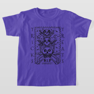 T-SHIRT NE VOIR AUCUNE SQUELETTE OU TRAITEMENT DE CÉMETTRE