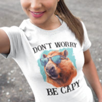 Ne vous inquiétez pas Capy Happy Capybara