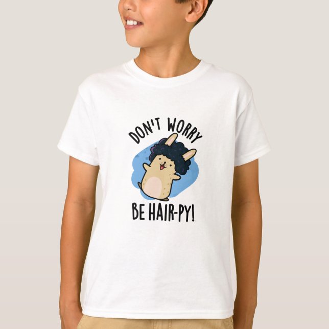 T-shirt Ne vous inquiétez pas être coiffeuse drôle chaise  (Devant)