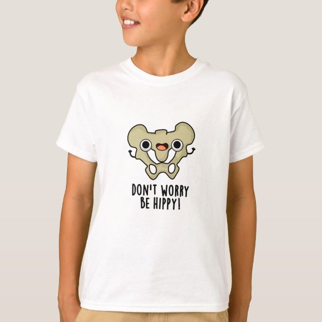 T-shirt Ne vous inquiétez pas être hippy drôle Anatomie je (Devant)