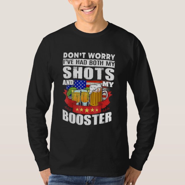 T-shirt Ne vous inquiétez pas, j'ai eu mes deux chaussures (Devant)