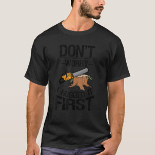 T-shirt Ne vous inquiétez pas je l'ai serré dans les bras