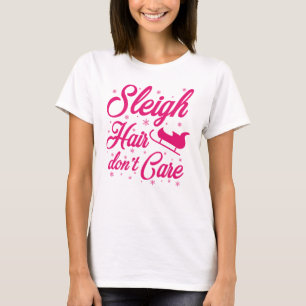 T-shirt Ne vous souciez pas des cheveux cousus