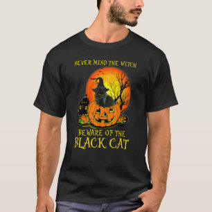 T-shirt Ne vous souciez pas d'une sorcière Méfiez-vous du